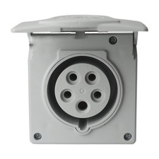 CEE Wandsteckdose mit