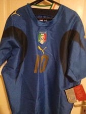 *XL* 2005/06 Italien Heim Fußball Trikot #10 Totti (ks)