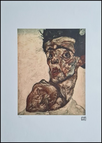Egon schiele self - *, self-portrait