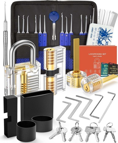 Lockpicking set edelstahl - lockpicking,