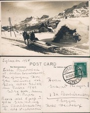 Pferdeschlitten auf straße - pferdeschlitten,