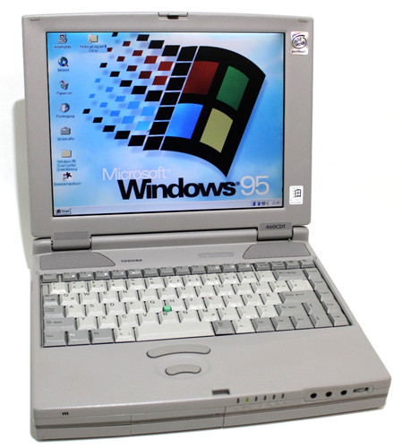 Windows retro laptop - windows,