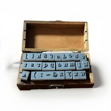 Alphabet Stempelset 29tlg