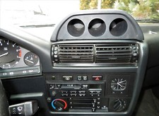 BMW E30  original Zender, Instrumentenhalter für  3 Zusatzinstrumente