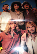 Styx Poster DIN A3 80 Jahre Party Fan Sammlung  / The Grand Illusion