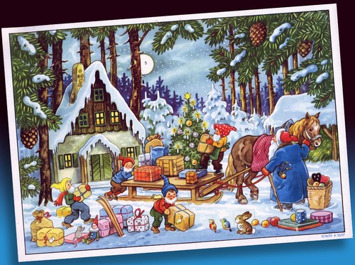 Schöner alter adventskalender - schÖner,