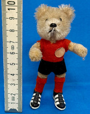 Schuco Hegi Teddy 7800/16 1. FCN Maskottchen Fussball Figur 9cm 1960er Jahre