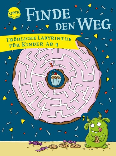 Finde den weg fröhliche - finde,