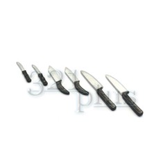 6 Stk. Miniatur Messer Set