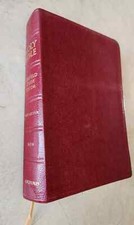 Scofield 1984 NIV Red Letter Edition Indexed "Leather" Bible 6371RRL Oxford