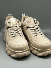 Buffalo Gr:37 Cream CLD Corin Nubuck Schuhe Plateau Raver stiefel sneaker Neu