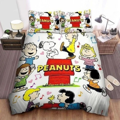 Snoopy freunde bettwäsche - snoopy,