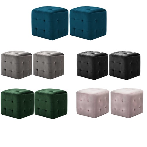 Stk pouf samtstoff - 2,
