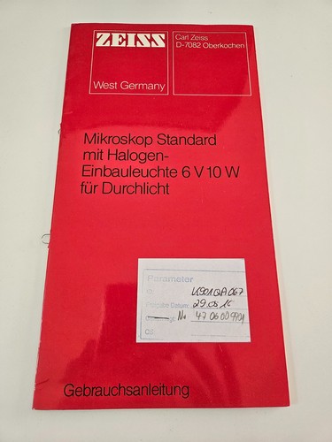 Zeiss gebrauchsanleitung - zeiss,