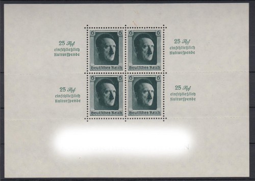 Deutsches reich block - deutsches, 9