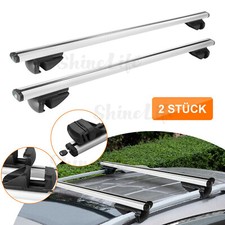 2x Dachträger universal 150 kg Relingträger Gepäckablage Alu Fracht Gepäckträger