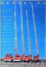Poster Plakat - Kassel 35 - Fotografie - Junge Kunst - Retro - 1989