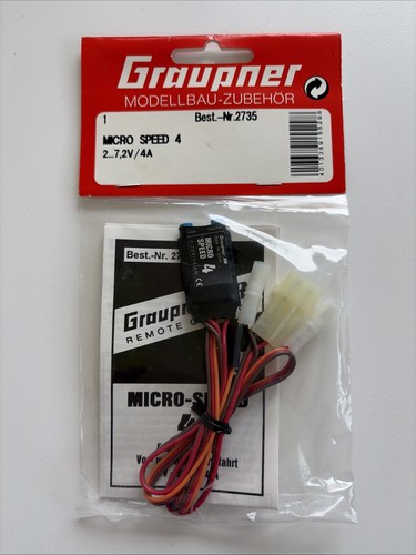 Graupner micro speed - speed, 4