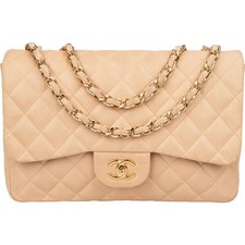 Chanel Quilted Lambskin Jumbo
