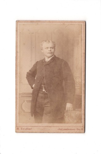 Cdv foto herrenportrait - herrenportrait, /