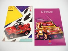 Suzuki SJ Samurai Van Cabrio PKW 2x Prospekt 1990/92