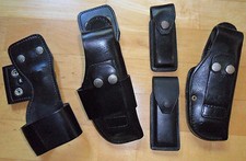 Gürtelholster Höppner & Schumann mit/ohne Steg Polizei Pistolenholster Leder P6