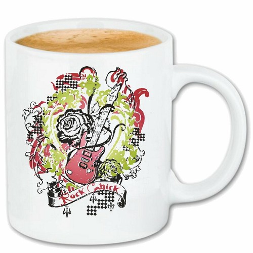 Kaffeetasse rock roll - kaffeetasse,