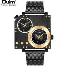 Oulm Uhr großes Gehäuse zwei