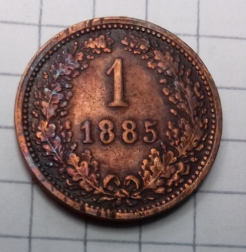 österreich kreuzer 1885 - Österreich,