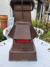 Seltene Vintage Petroleum Öl Windlicht Lampe / Verdunkelungslaterne