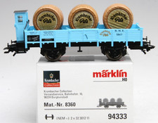 Märklin 94333 Krombacher Collection Güterwagen mit Pils Fässern OVP TOP ABD~1148
