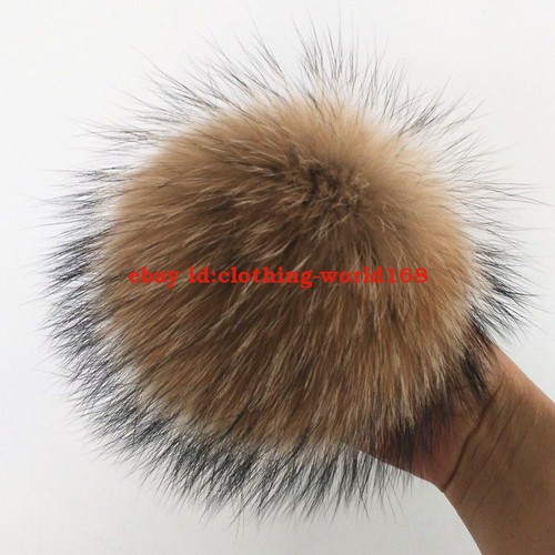Luxus pelz bommel 19cm 100 - bommel, 100%