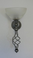 Vintage Partylite Grand Paragon mattierter Wandleuchter Kerzenhalter P7775