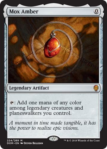 Mox amber dominaria - mox,