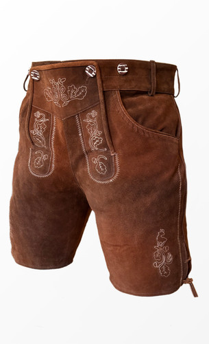Herren trachtenlederhose kurz - herren,