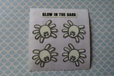Sandylion Sticker - Spinne - Glow in the dark - Originalbogen 