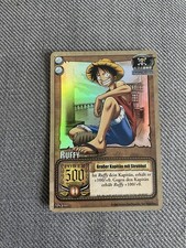 One Piece Ruffy Großer Kapitän mit Strohhut MS-C01 Karten TCG Holo Luffy