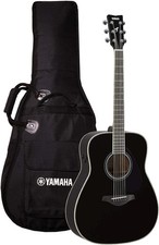 YAMAHA FG-TA BL Trans Akustikgitarre, Schwarz