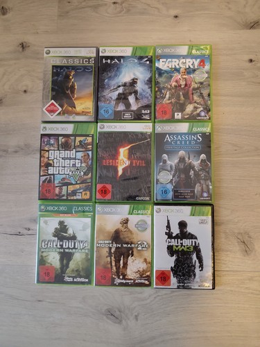 Xbox 360 spielesammlung 9 - xbox,