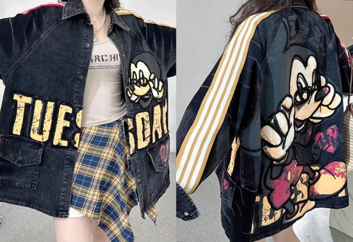 Mickey mouse jeansjacke - mickey,