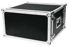 6 HE 19" Effektrack CO DD 24 cm tief DJ Studio PA Rack Case Roadinger Flightcase