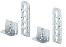 2x Bettbeschlag Bettverbinder Mittelbalken Häfele Einhänge-Verbinder Lattenrost