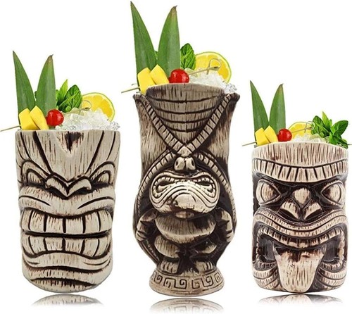Tiki tassen set große - tiki, –
