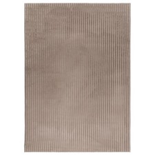 Kunstfellteppich - taupe -