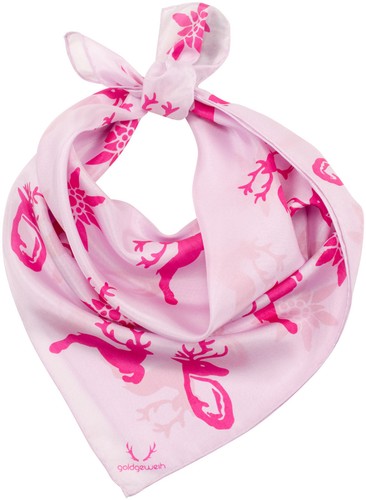 Trachtentuch rosa pink 100 - rosa,