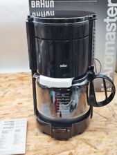 Braun KF 43 Aromaster Kaffeemaschine - Schwarz Top 1-3 Benutzt OVP Vintage