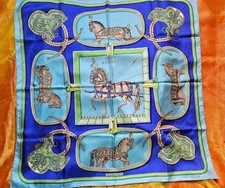 HERMÈS SEIDENTUCH 'GRAND APPARAT'