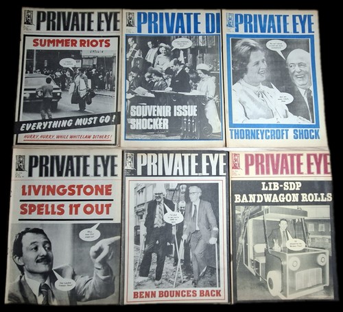 Private eye magazine - eye,