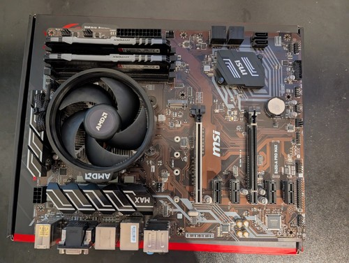 Am4 bundle ryzen 3600 - am4, msi