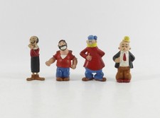 Popeye & Olivia === 4 x vintage Figuren Heimo